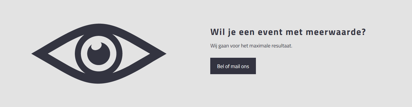 Wil je een event met meerwaarde?
