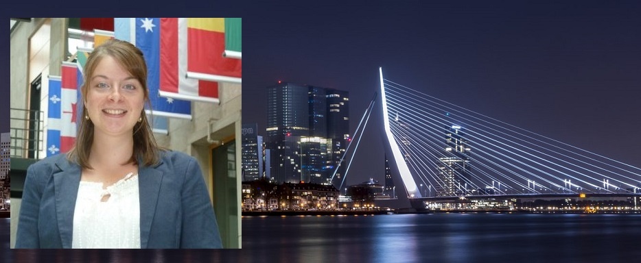 Nathalie voor VKOZ in Rotterdam