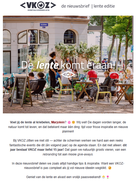 VKOZ nieuwsbrief maart 2025