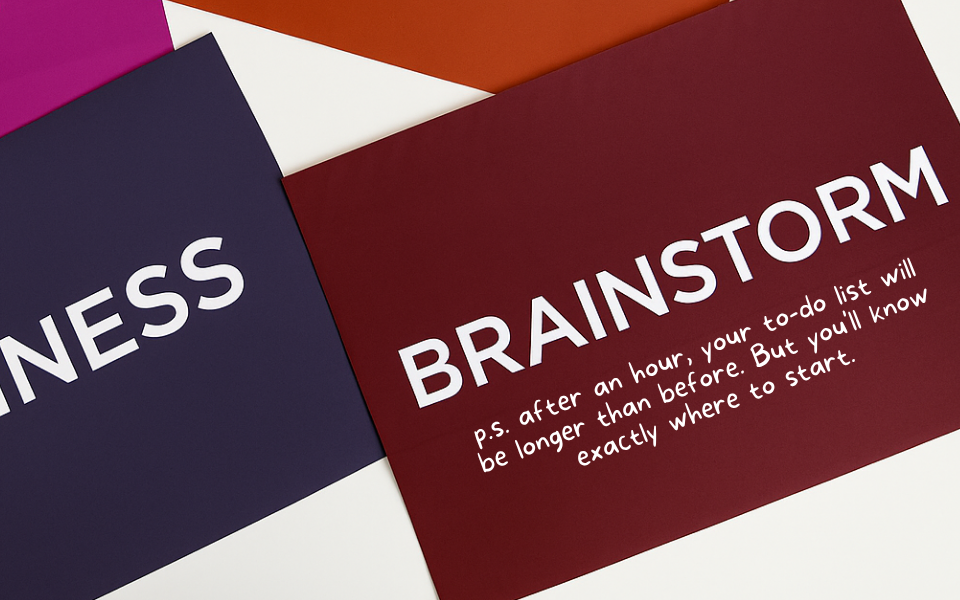 Brainstorm Banner Website UK